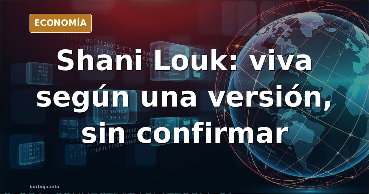 Pantallas encendidas en una sala de prensa, ilustrando la información sin confirmar sobre el paradero de Shani Louk en Gaza
