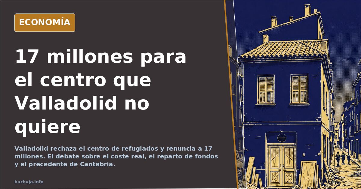 Valladolid y los 17 millones: el centro de refugiados que nadie quiere