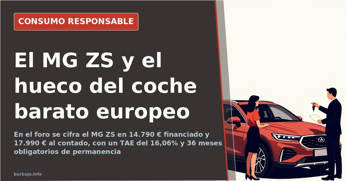 MG ZS: €14,790 financed or €17,990 cash