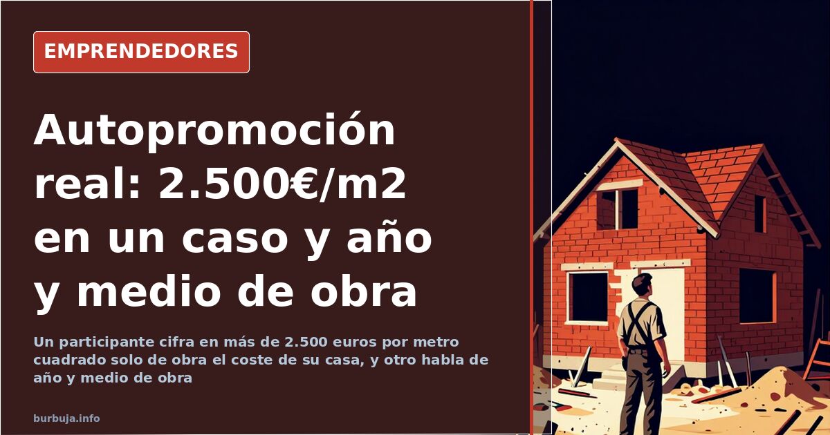 Estructura y andamios de una casa en construcción desde cero, con materiales de obra apilados sobre el solar