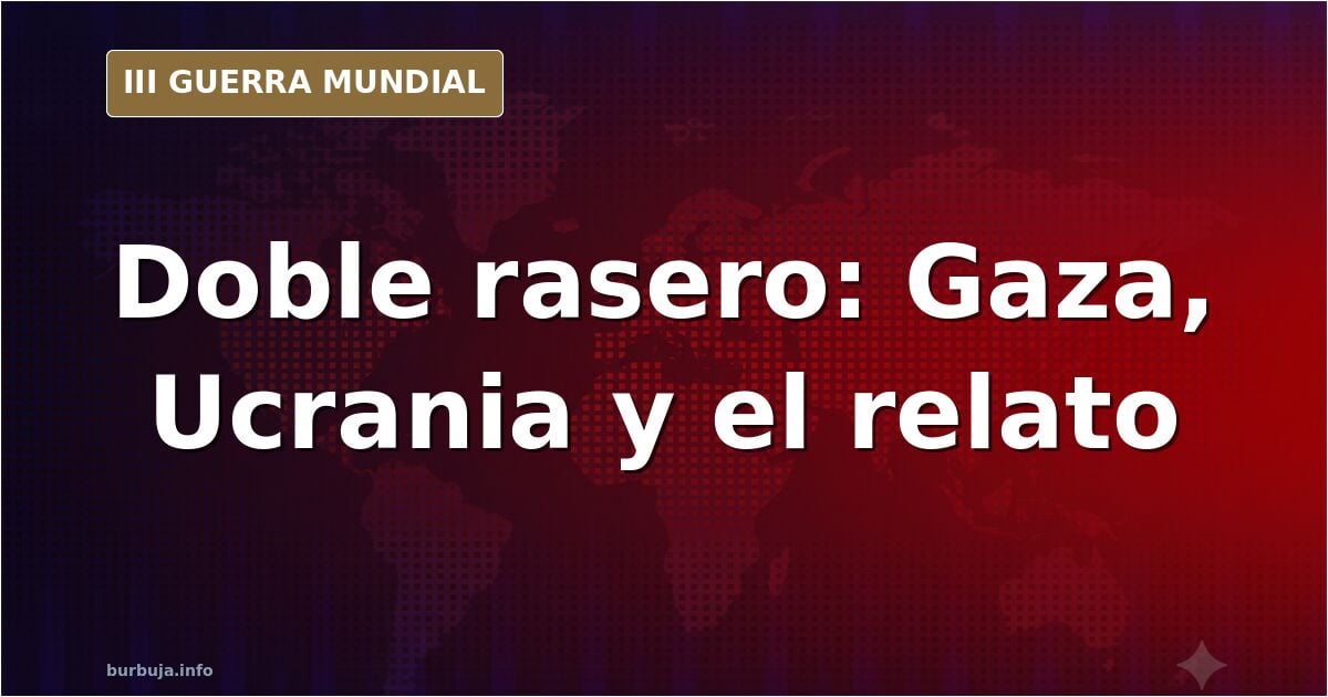 Debate sobre Gaza y Ucrania: reproches y doble rasero