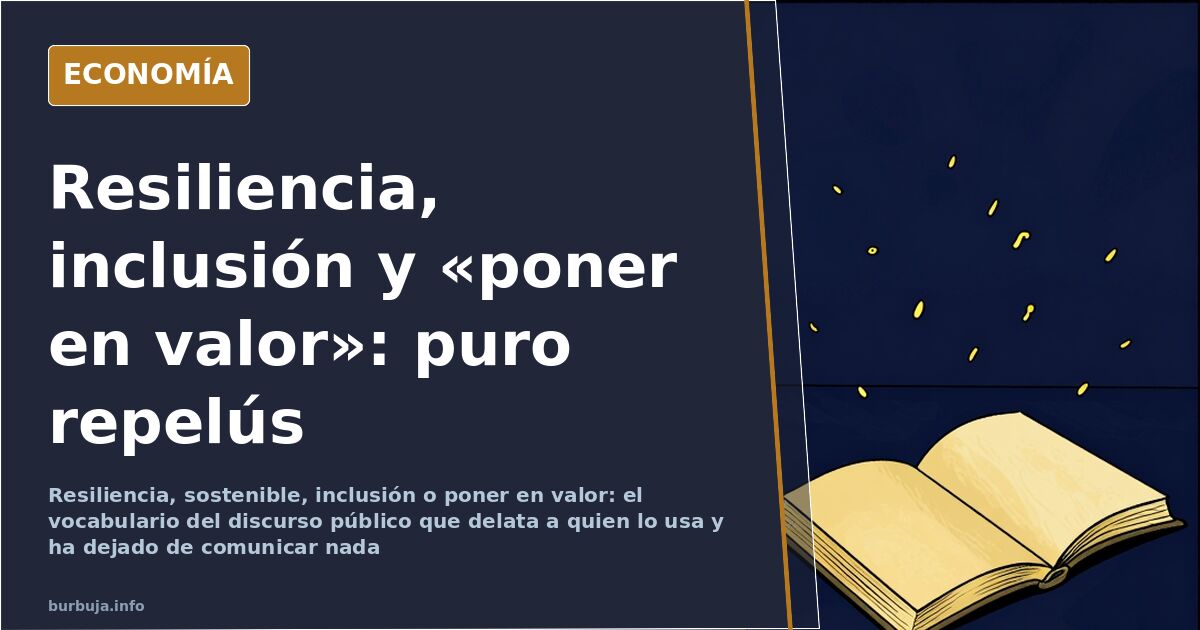 Las palabras que dan repelús: de resiliencia a poner en valor