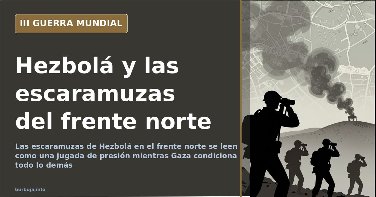 Hezbolá y las escaramuzas del frente norte