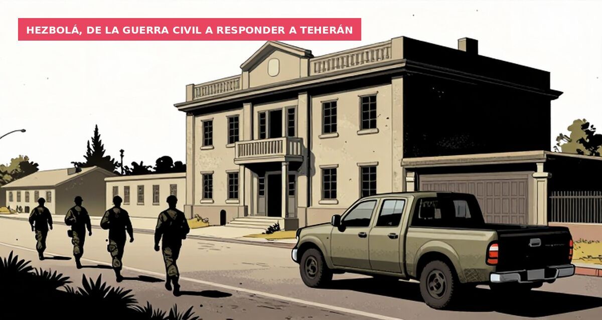 Hezbolá, de la guerra civil a responder a Teherán