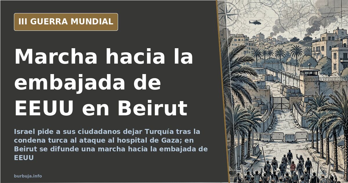 Israel pide a sus ciudadanos salir de Turquía por la escalada