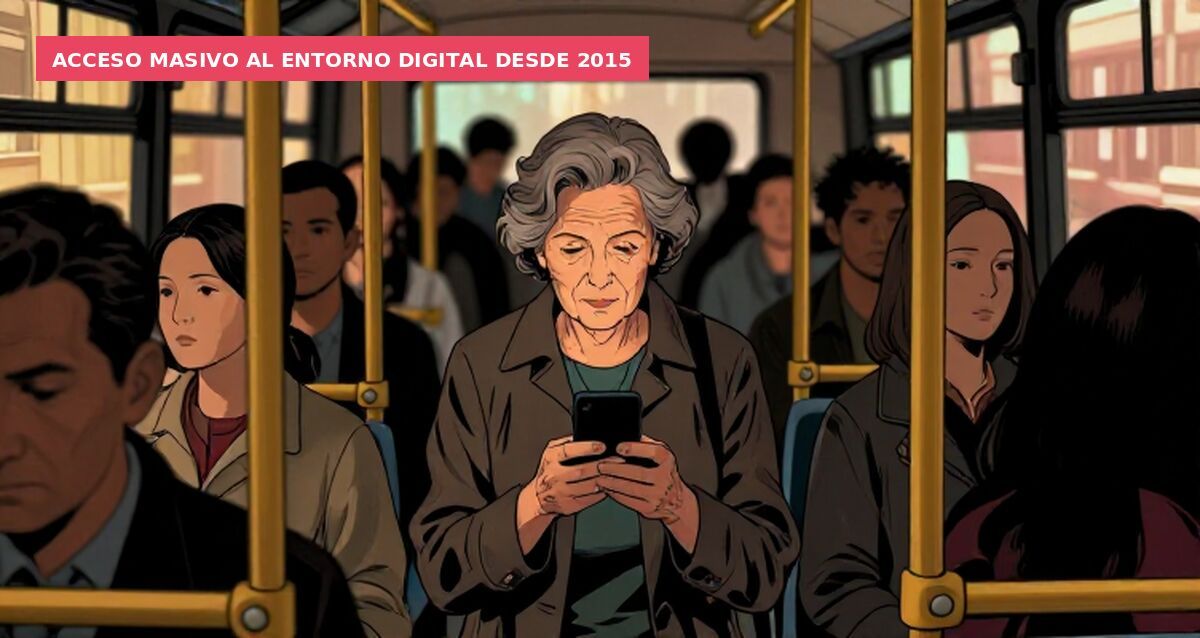 Acceso masivo al entorno digital desde 2015