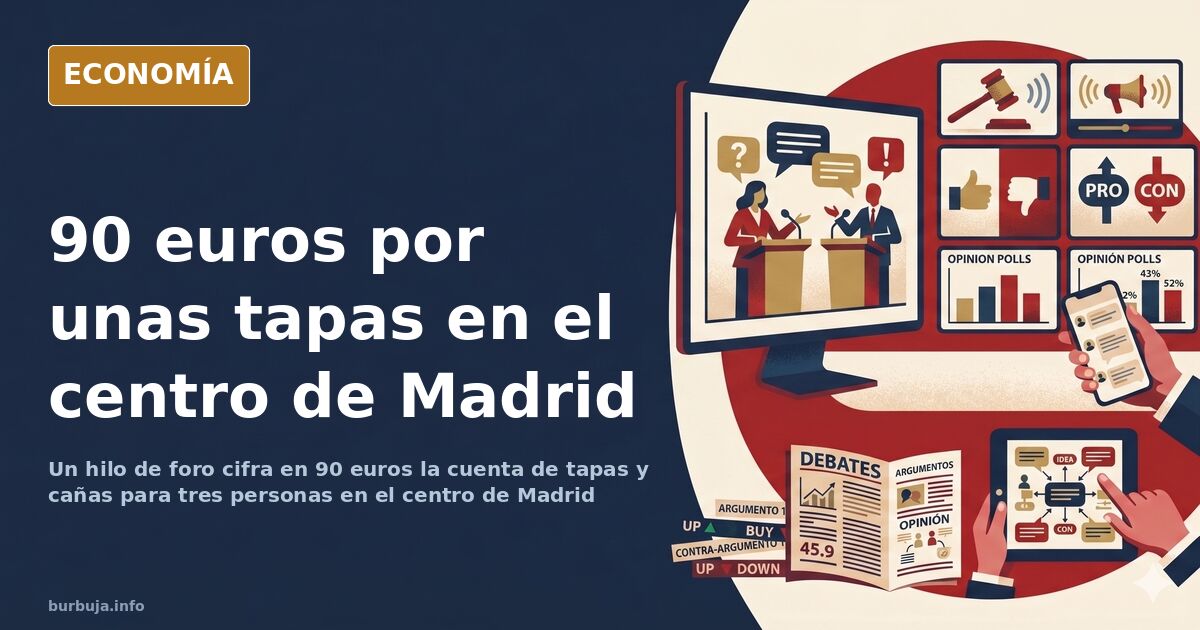 Interior de un mercado gastronómico del centro de Madrid con clientes