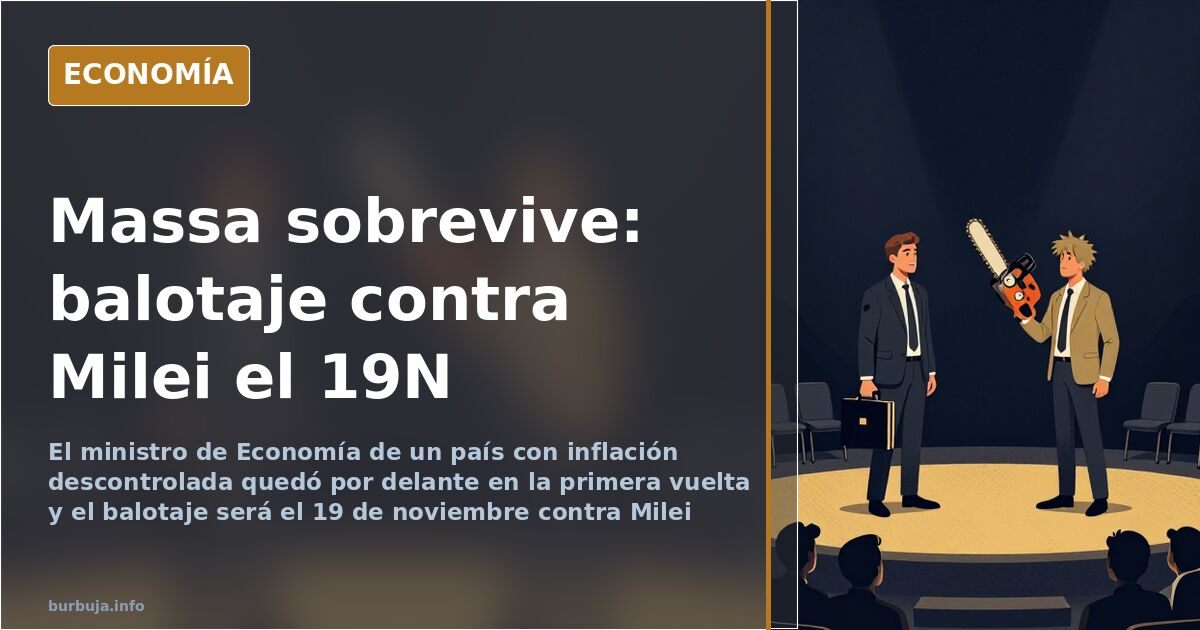Urna electoral argentina durante la jornada de votación de las elecciones presidenciales