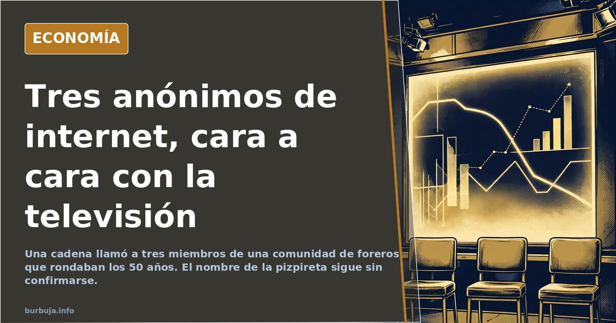 El día que una comunidad de foreros salió en televisión