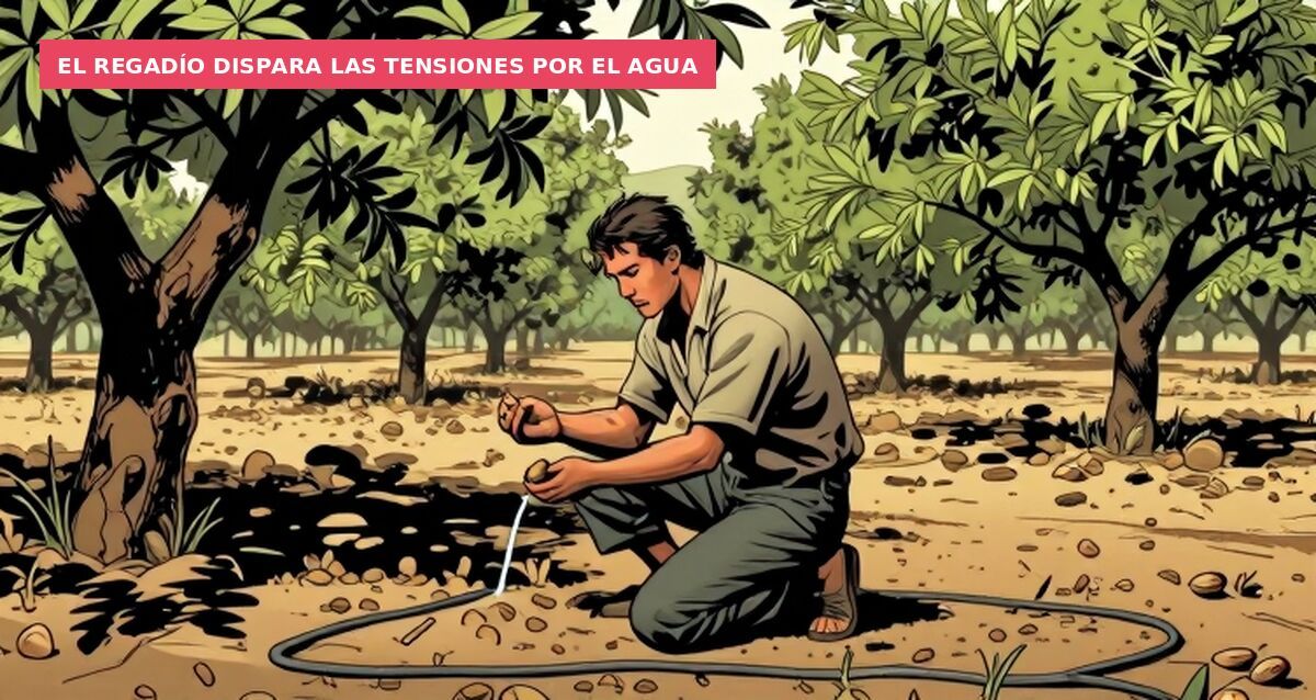El regadío dispara las tensiones por el agua