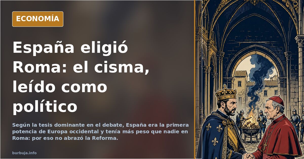 Por qué España se quedó católica y no abrazó el protestantismo