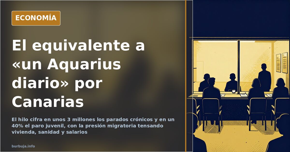 «Un Aquarius diario» y tres millones de parados, según el foro