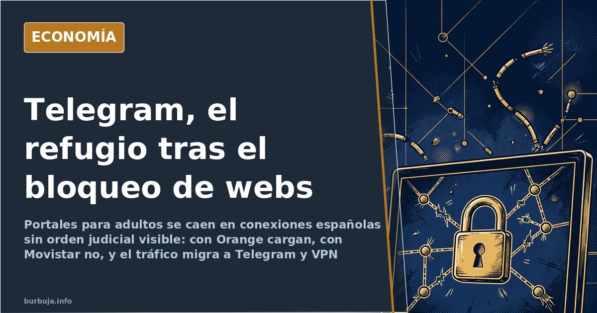El bloqueo de webs para adultos llega por la operadora