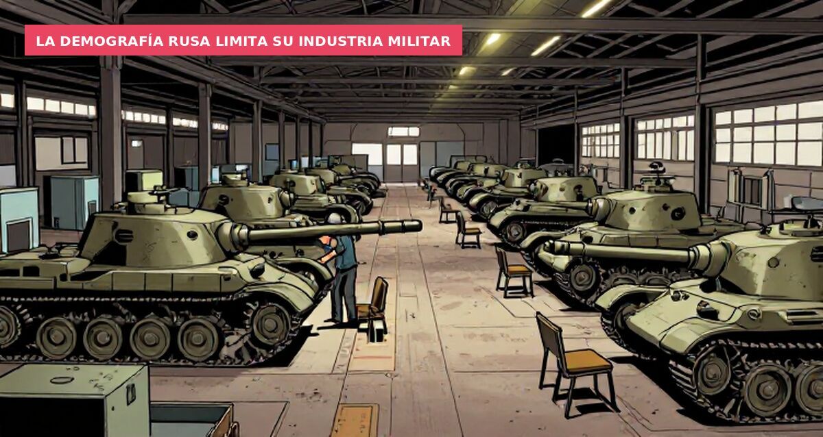 La demografía rusa limita su industria militar