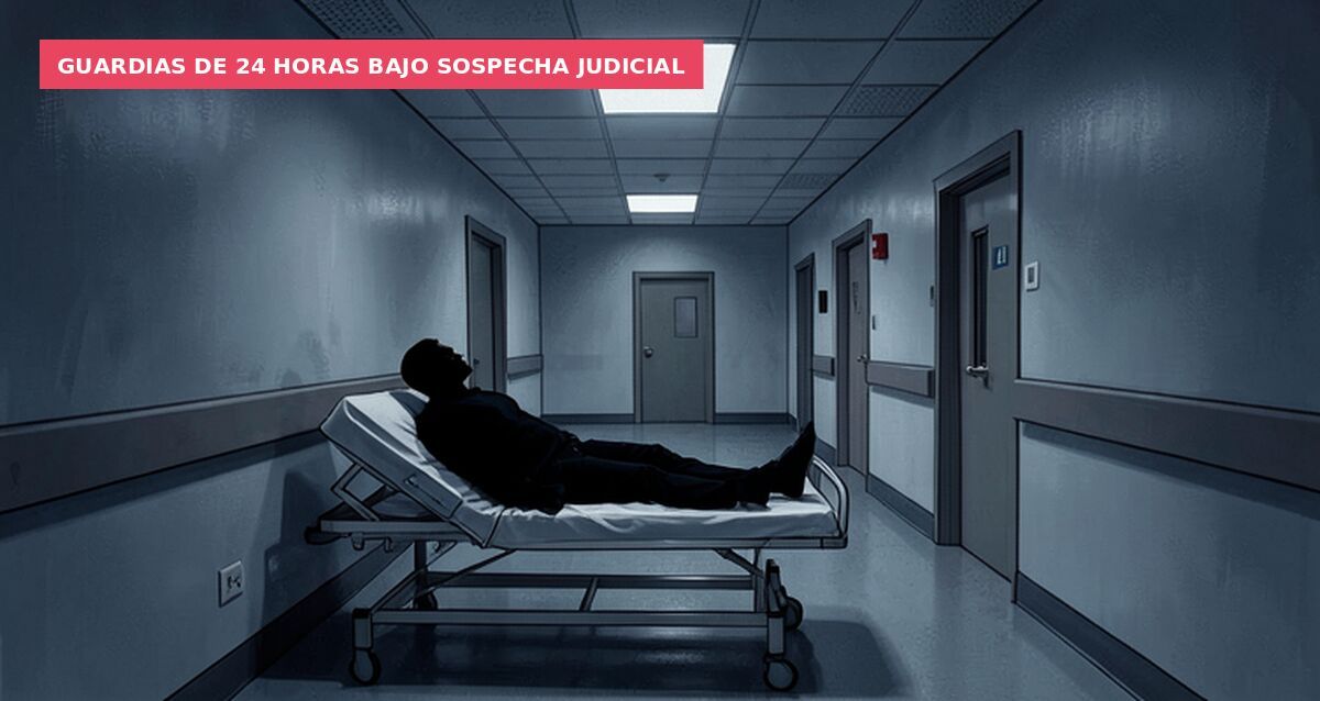 Guardias de 24 horas bajo sospecha judicial