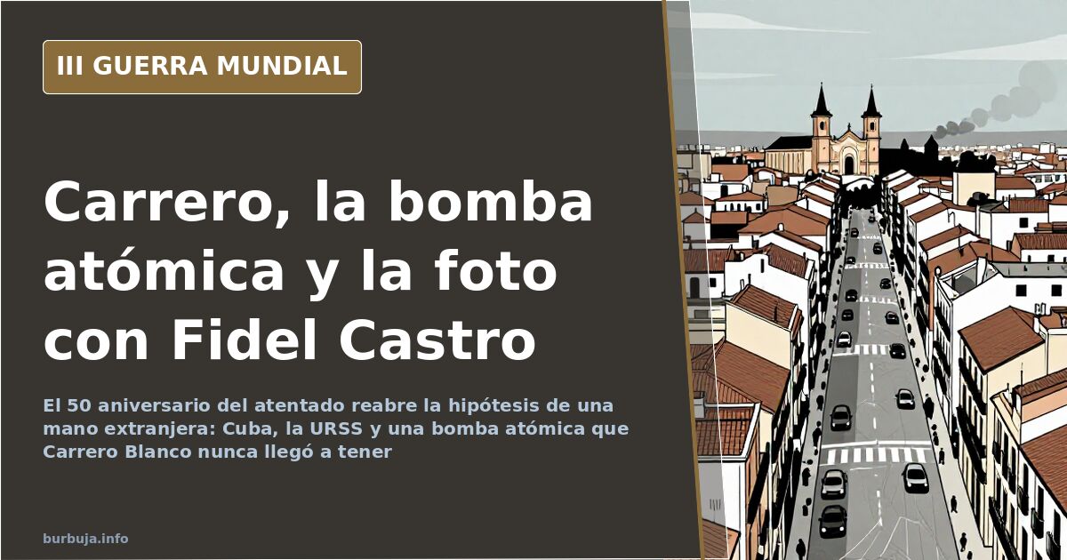 Carrero Blanco: Cuba, the Unfired Nuke, and the Shadow of Foreign Interference