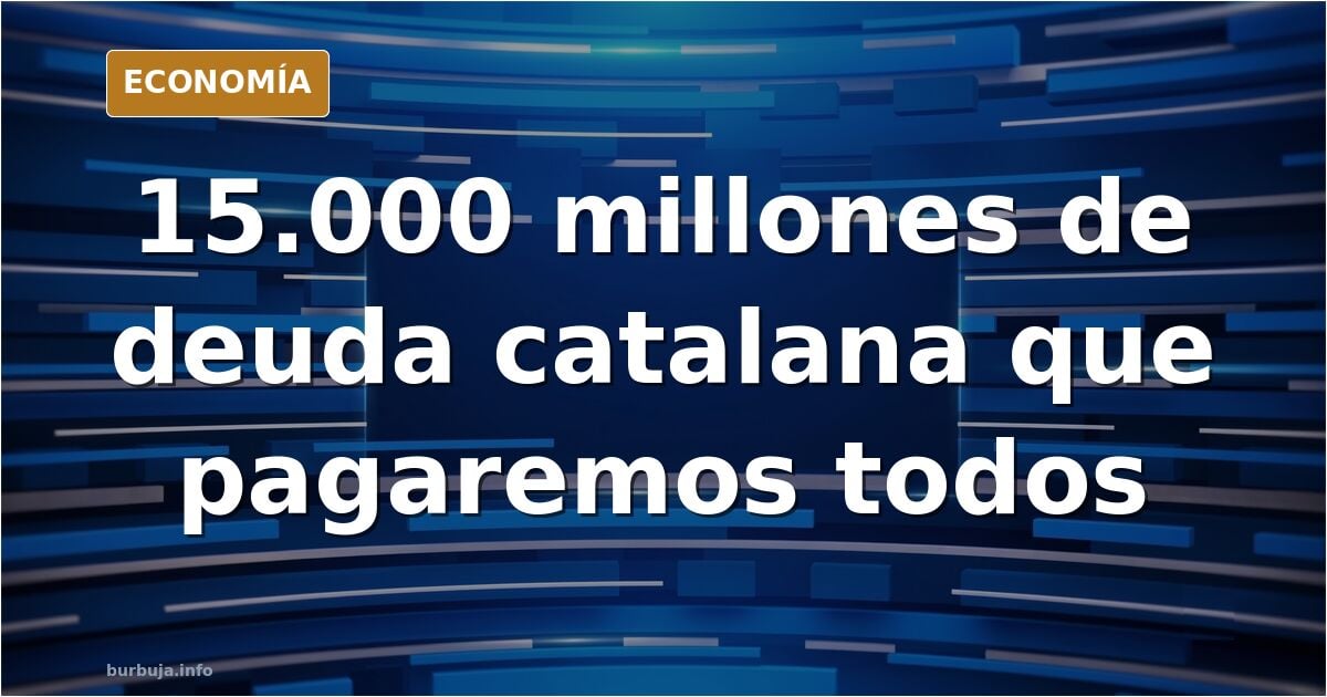 El PSOE pacta con ERC condonar 15.000 millones a Cataluña