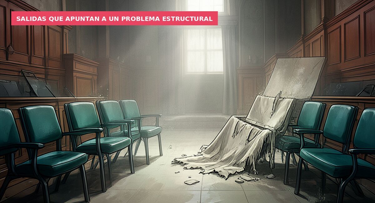 Salidas que apuntan a un problema estructural