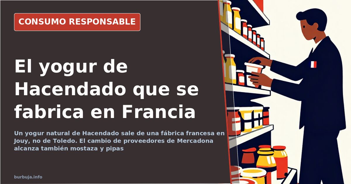 Hacendado-Joghurt stammt aus Frankreich, nicht Toledo