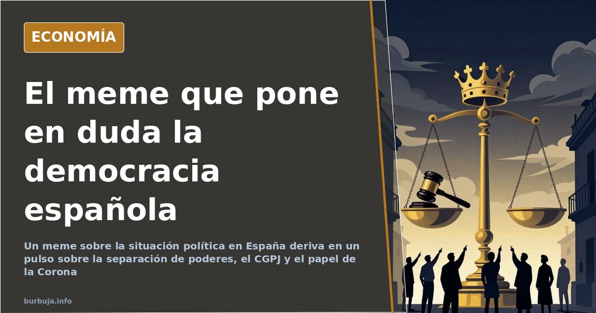Un grupo de jóvenes con una bandera frente a un edificio institucional bajo un foco de luz tenue, ilustración editorial en az