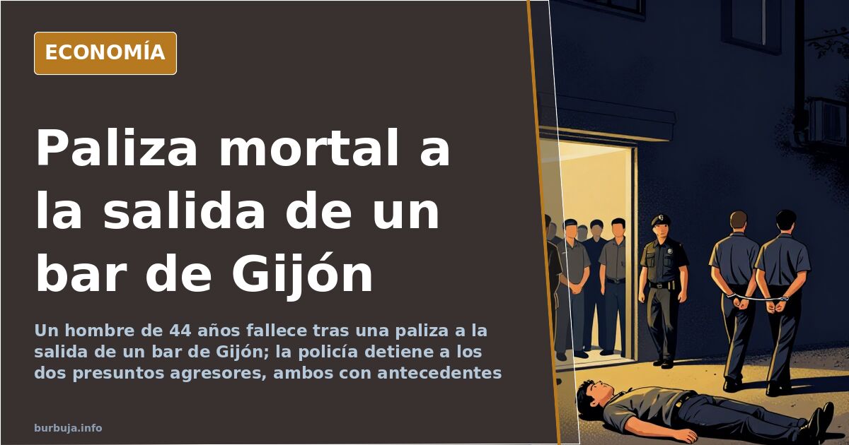 Fachada de un bar de noche en la zona de ocio de Gijón, lugar donde murió un hombre tras una paliza