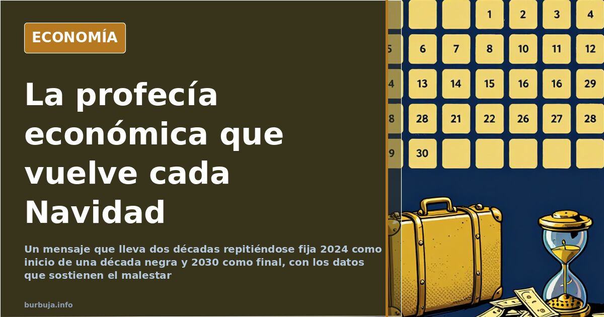 2024, inicio de una década negra: la predicción que se repite
