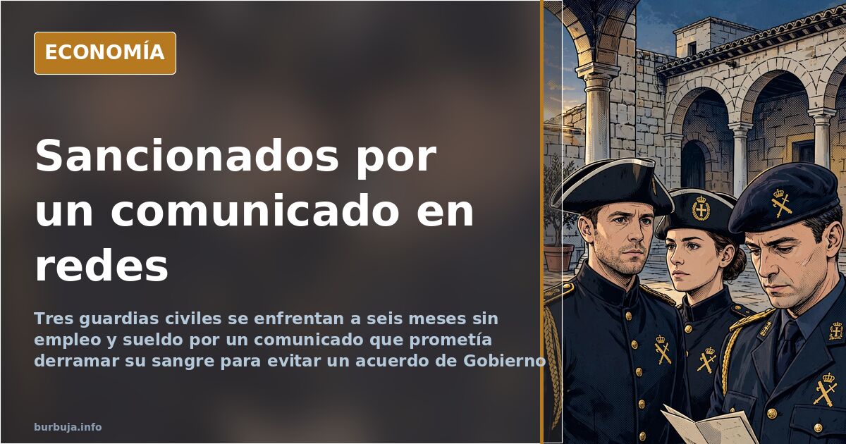 Drei spanische Guardia Civil Beamte wegen Statement suspendiert