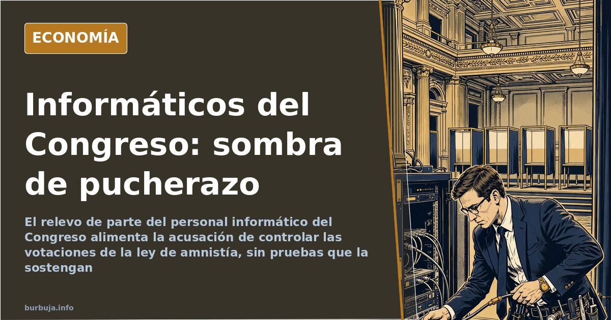 Sala de votaciones del Congreso de los Diputados con escaños y pantallas de recuento electrónico al fondo