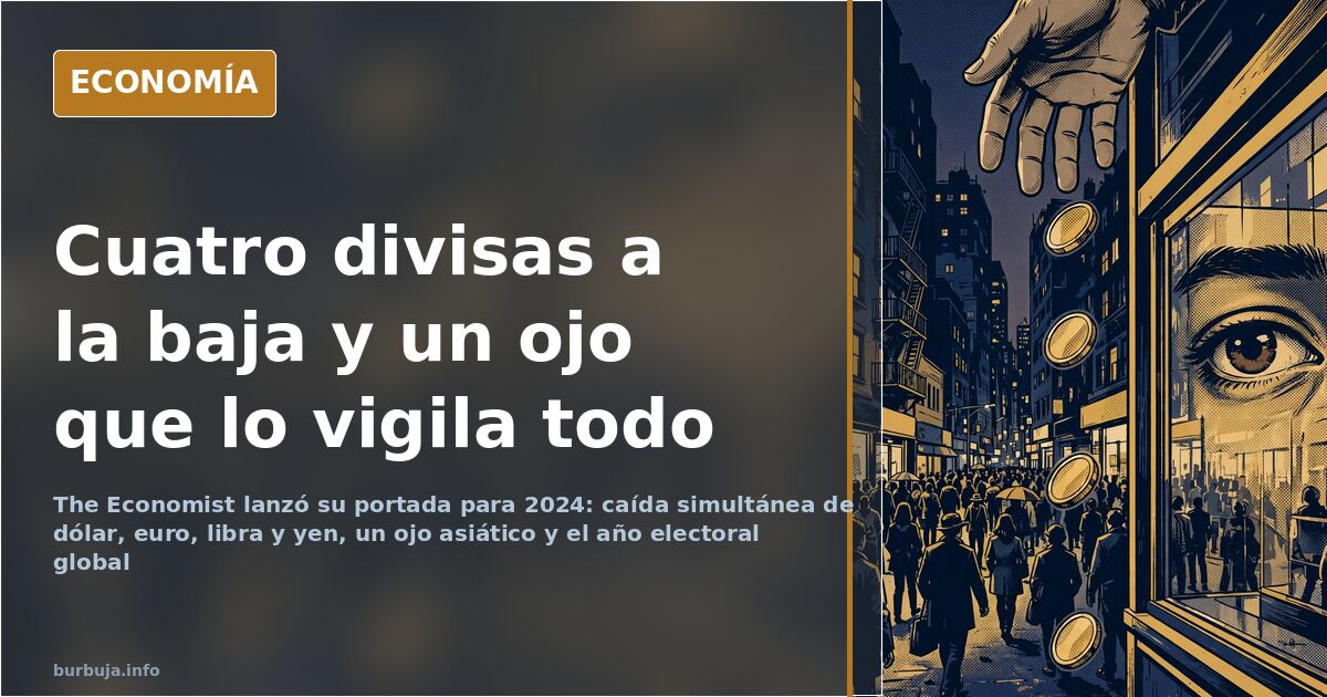 The Economist pone fecha a la caída del dólar, el euro y el yen