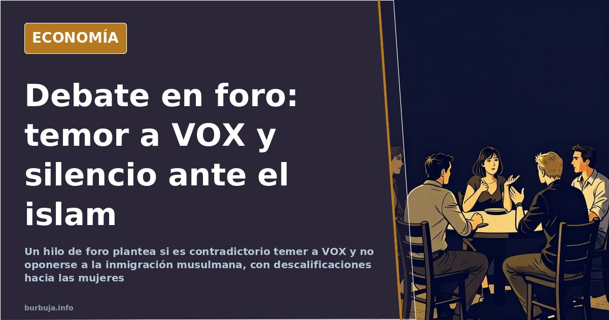 Forum Debate: Fear of Vox and Silence on Islam