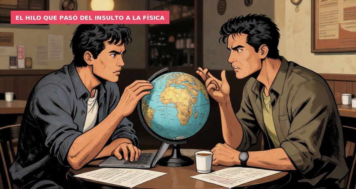 El hilo que pasó del insulto a la física