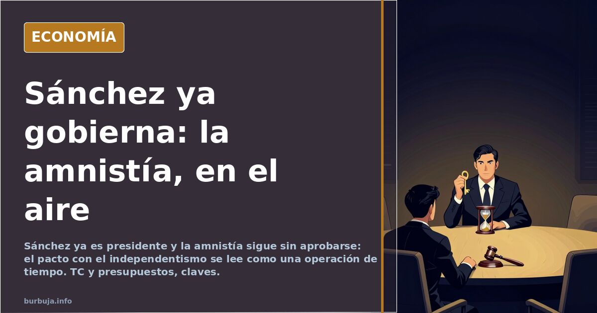 ¿Ha engañado Sánchez a todos con la investidura