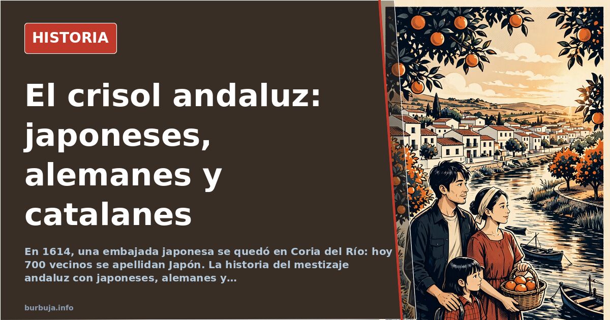 Retrato del samurái Hasekura Tsunenaga, líder de la Embajada Keicho, en Coria del Río