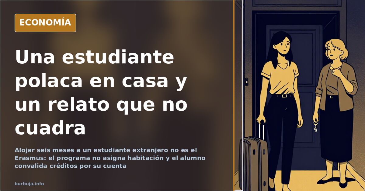 Una estudiante polaca en casa seis meses: qué es el Erasmus