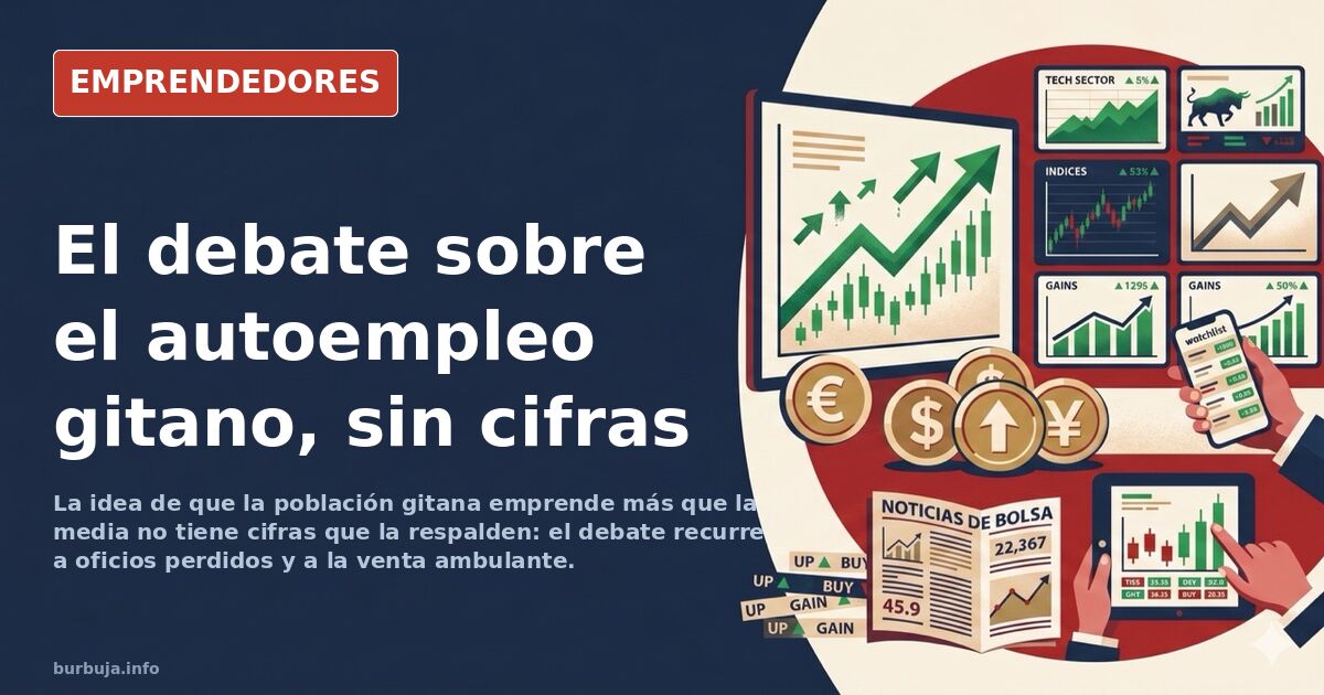 Puesto de venta ambulante de ropa en un mercadillo