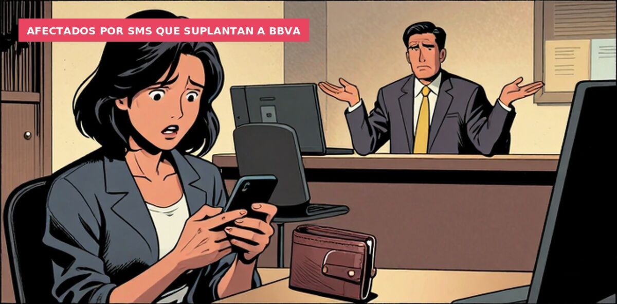 Afectados por SMS que suplantan a BBVA