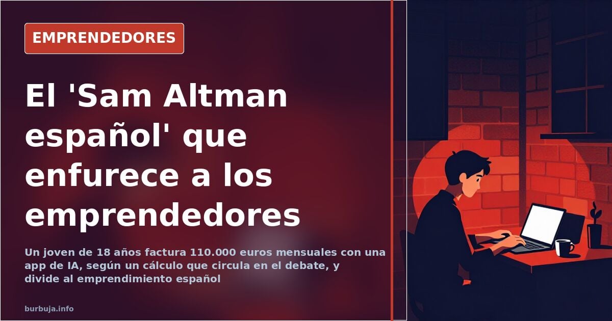 Anas Andalusí, Spain's 'Sam Altman', divides startup scene