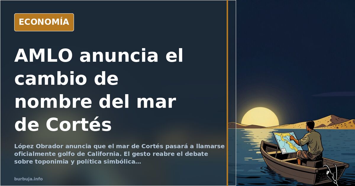 Mapa del golfo de California con la península de Baja California y el litoral mexicano del Pacífico