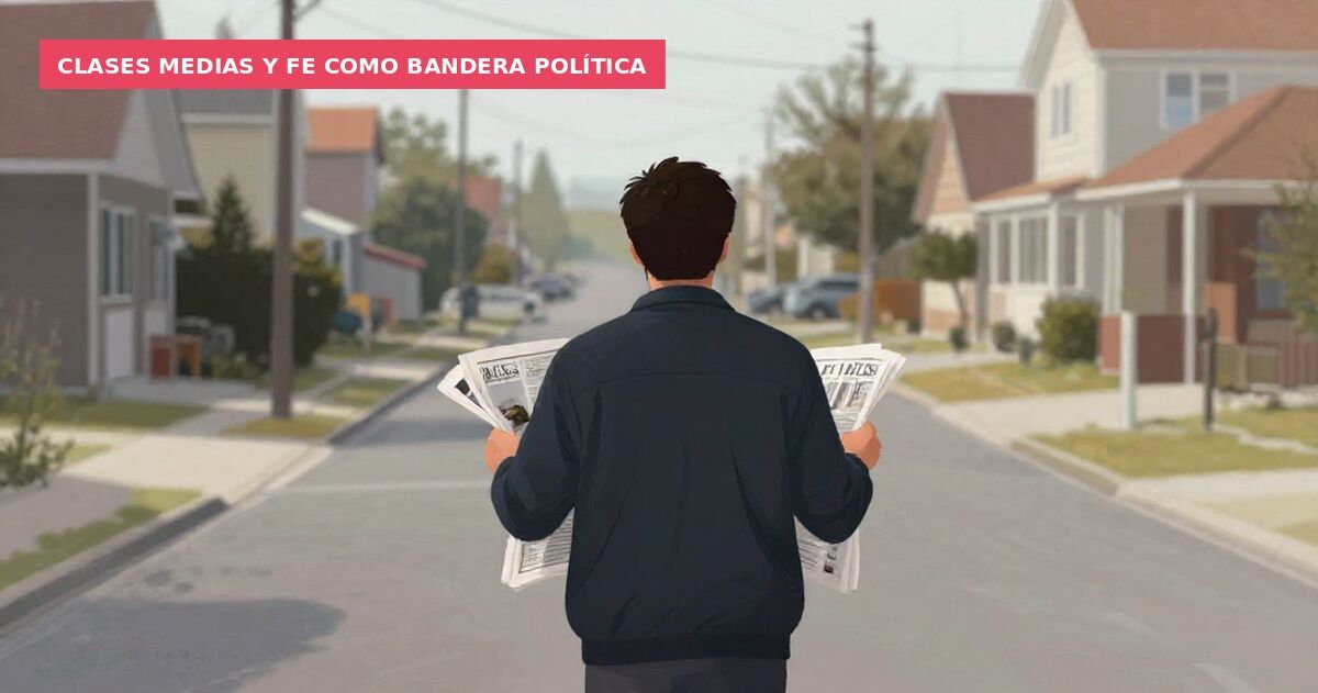 Clases medias y fe como bandera política
