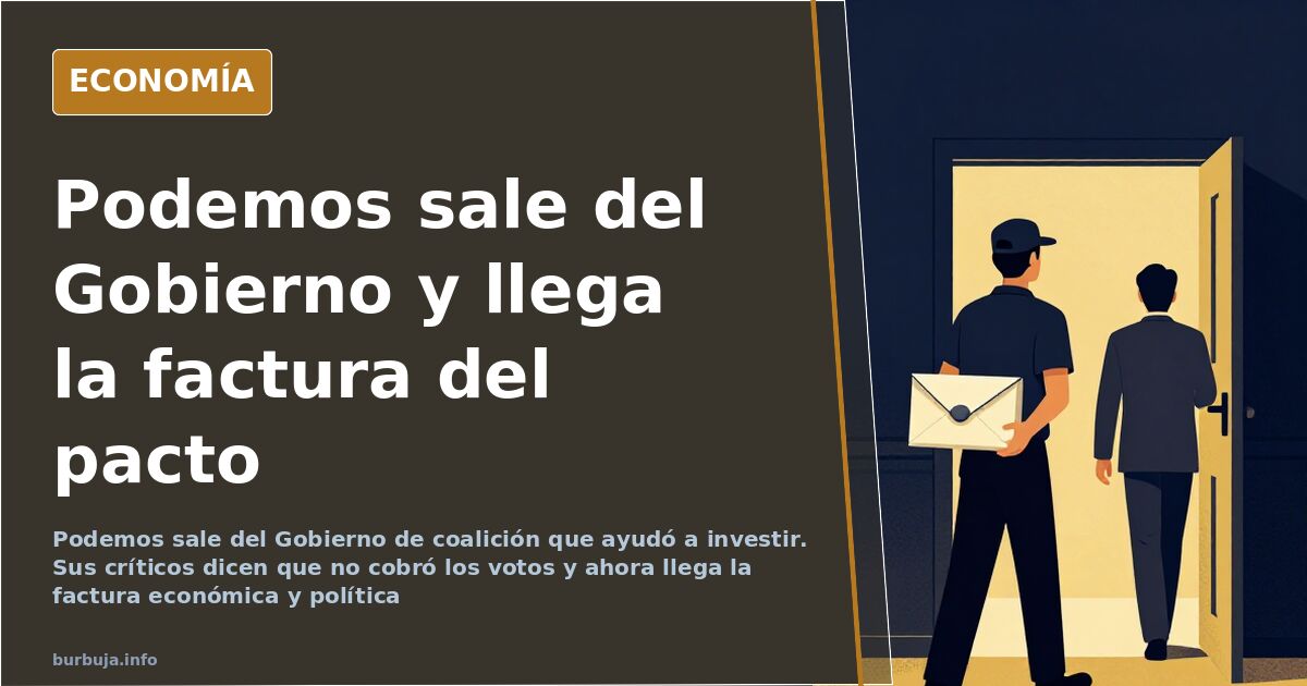 Sillón vacío en una sala del Consejo de Ministros tras la salida de Podemos del Gobierno de coalición