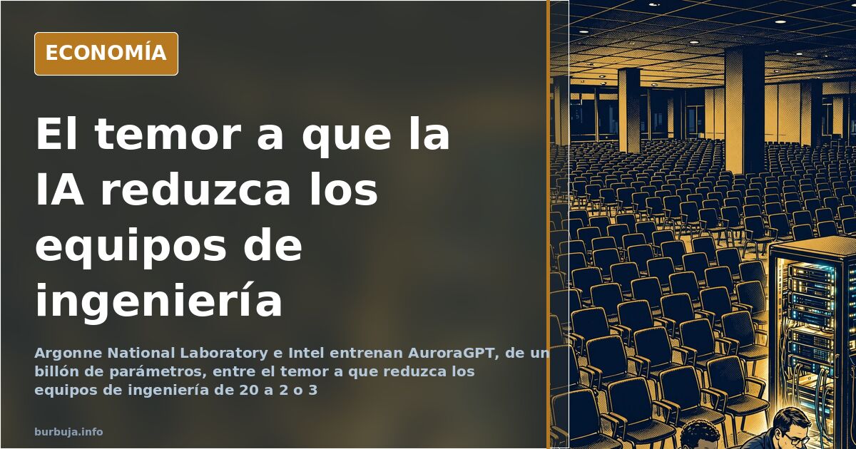 AuroraGPT reabre el debate sobre el futuro de los ingenieros