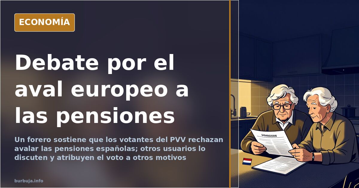 Ilustración editorial de un edificio europeo con una grieta y monedas de euro cayendo, simbolizando el debate sobre el aval a
