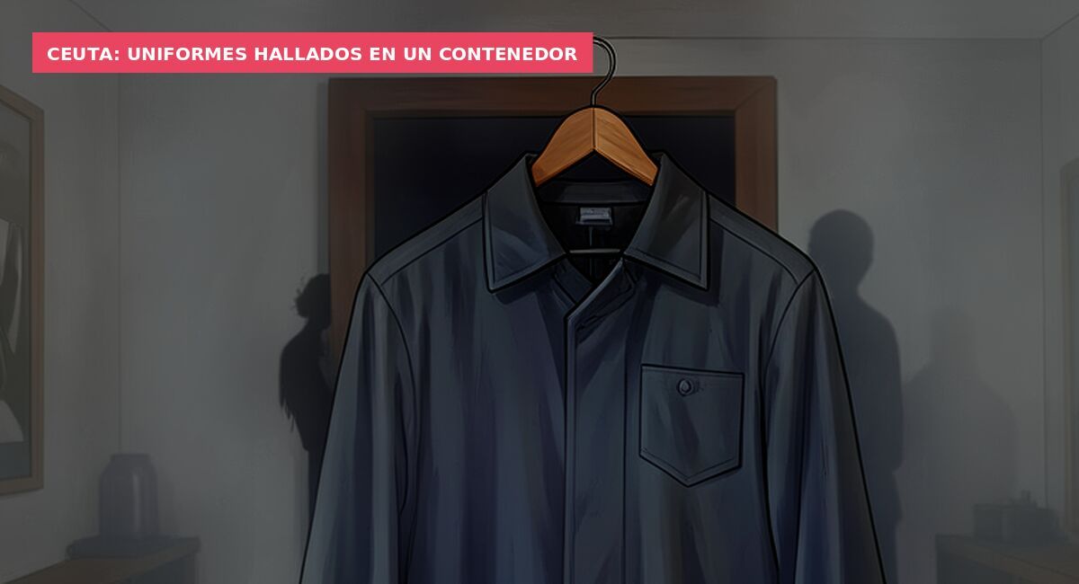 Ceuta: uniformes hallados en un contenedor