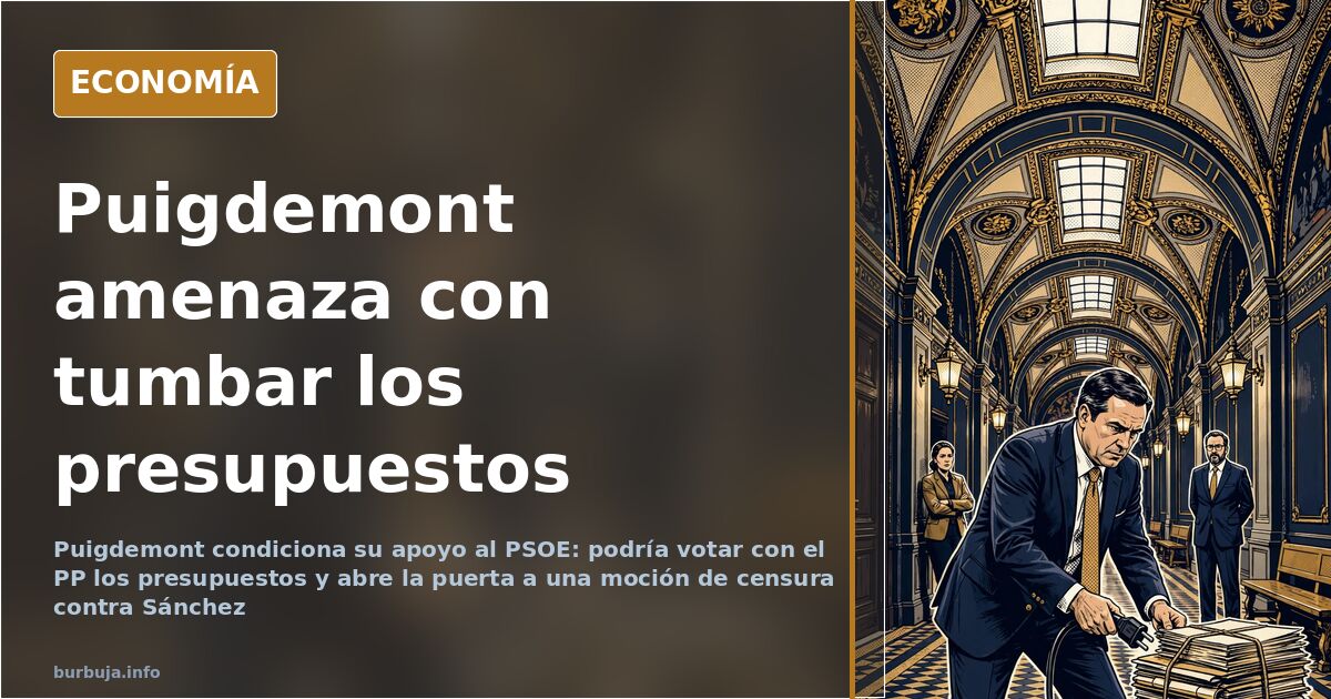 Carles Puigdemont, expresidente de la Generalitat, en Bruselas