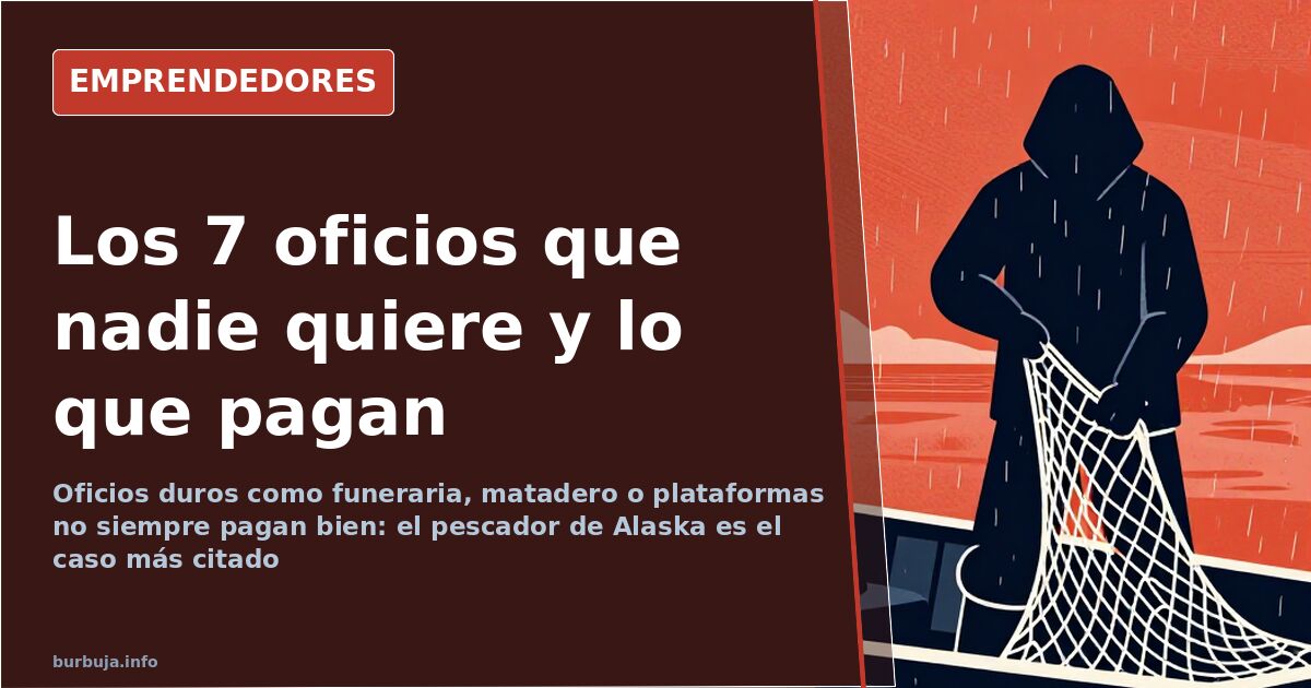 Trabajador con equipo de protección revisando una alcantarilla urbana, uno de los trabajos que nadie quiere desempeñar