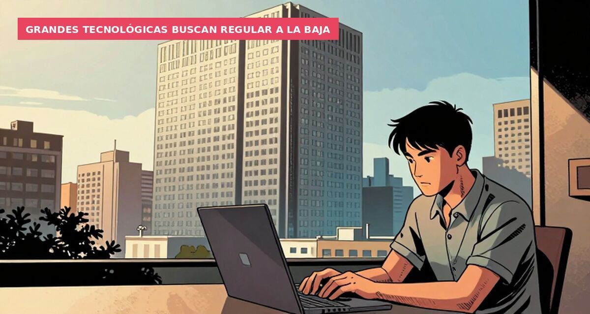 Grandes tecnológicas buscan regular a la baja