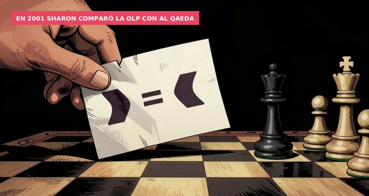 En 2001 Sharon comparó la OLP con Al Qaeda