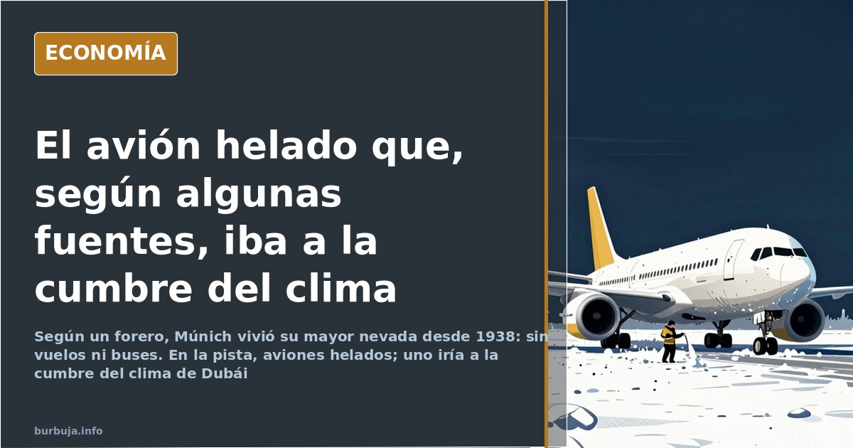 Un forero asegura que Múnich sufre su mayor nevada desde 1938