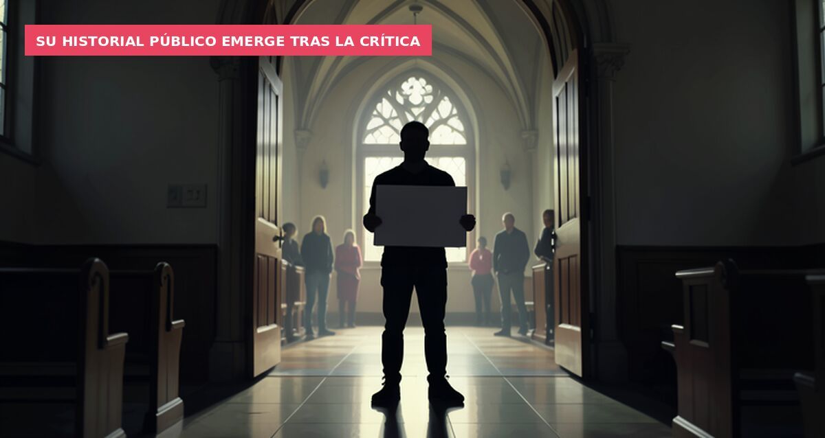 Su historial público emerge tras la crítica