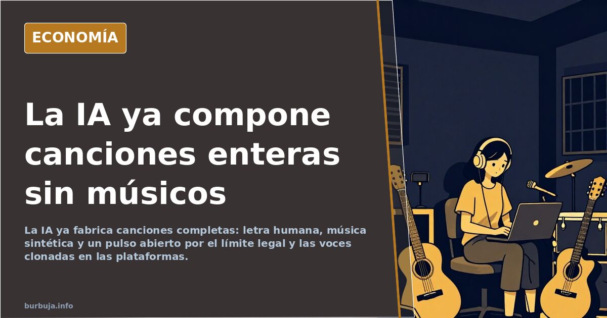 Música con IA: letra propia y música sintética